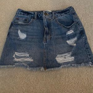 Jean skirt